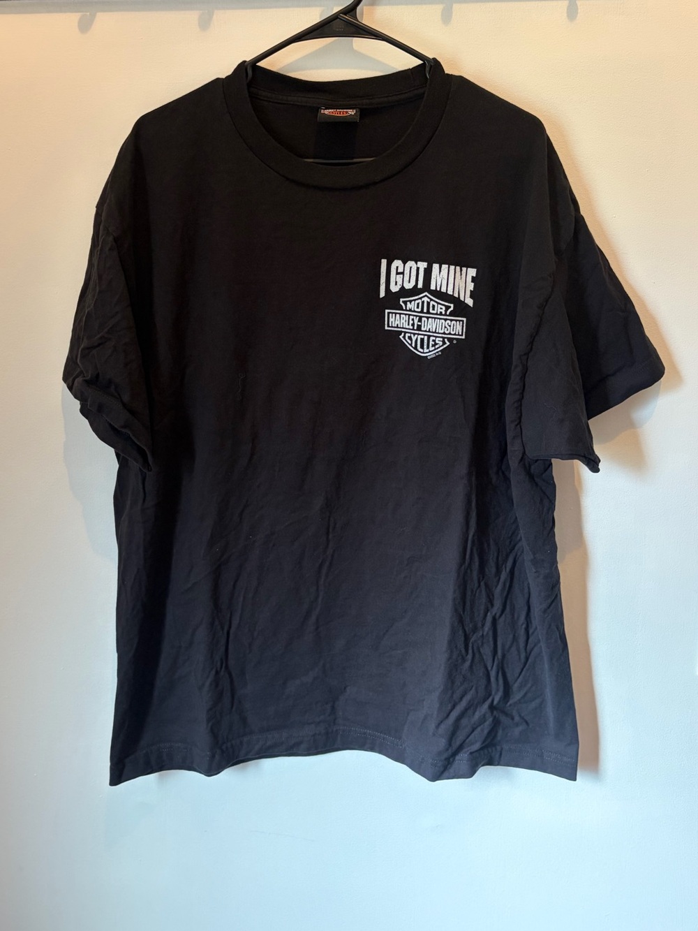 Men’s Harley Davidson cape cod Massachusetts t shirt black XL